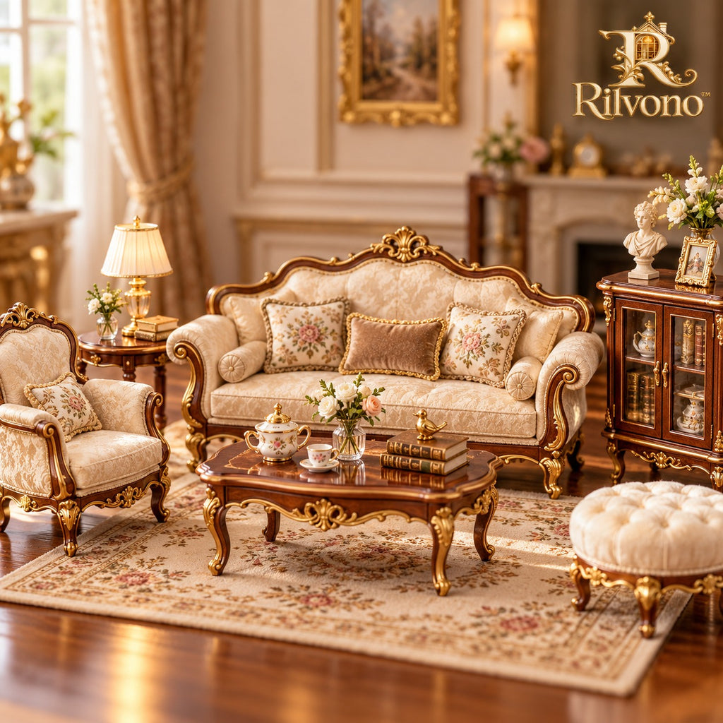 Rilvono Miniature Living Room Set hero